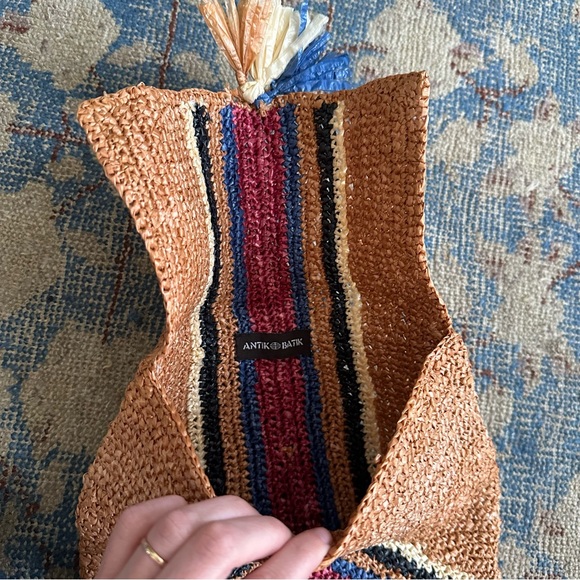Antik Batik Rufo Woven Handmade Clutch - Picture 5 of 5